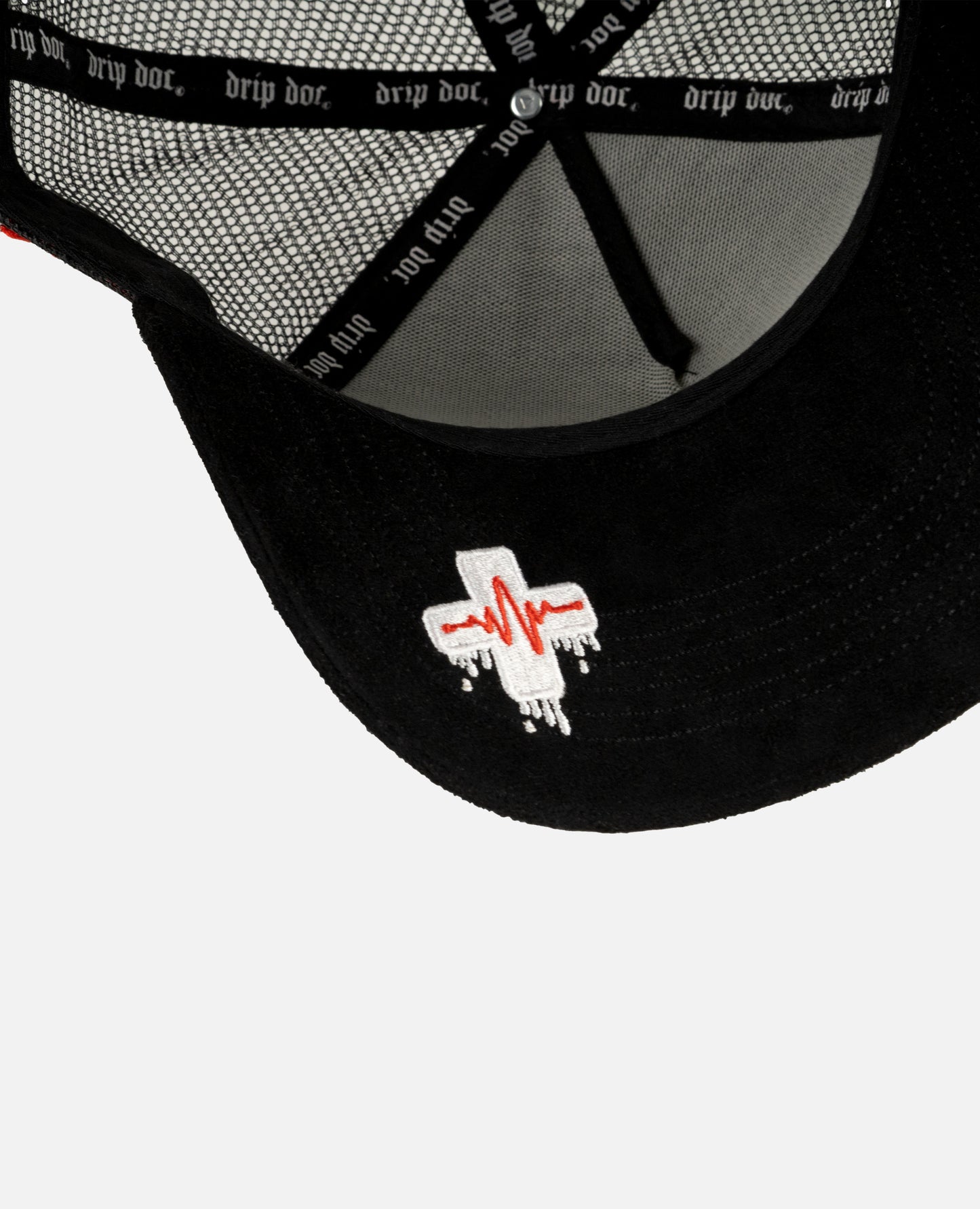 Trucker Hat - Suede - All Black