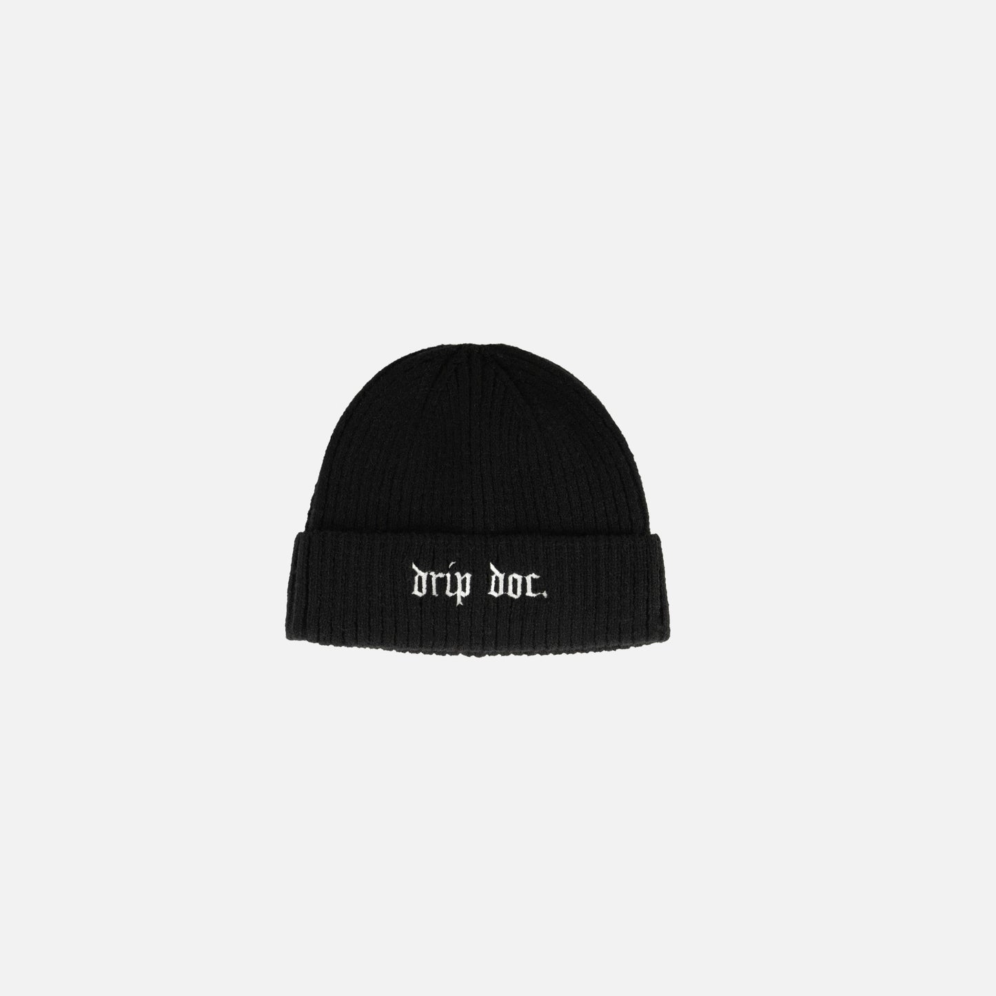 Fisherman Hat - Beanie - Black