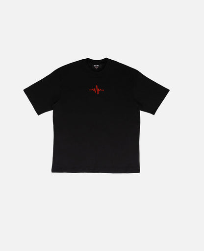 T-shirt - 'DA Bi B3 BA' - Black