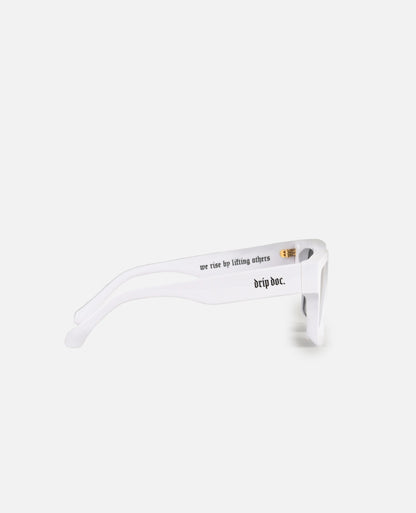 Sunglasses - African Giant - Bone White