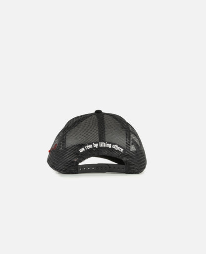 Trucker Hat - Suede - All Black