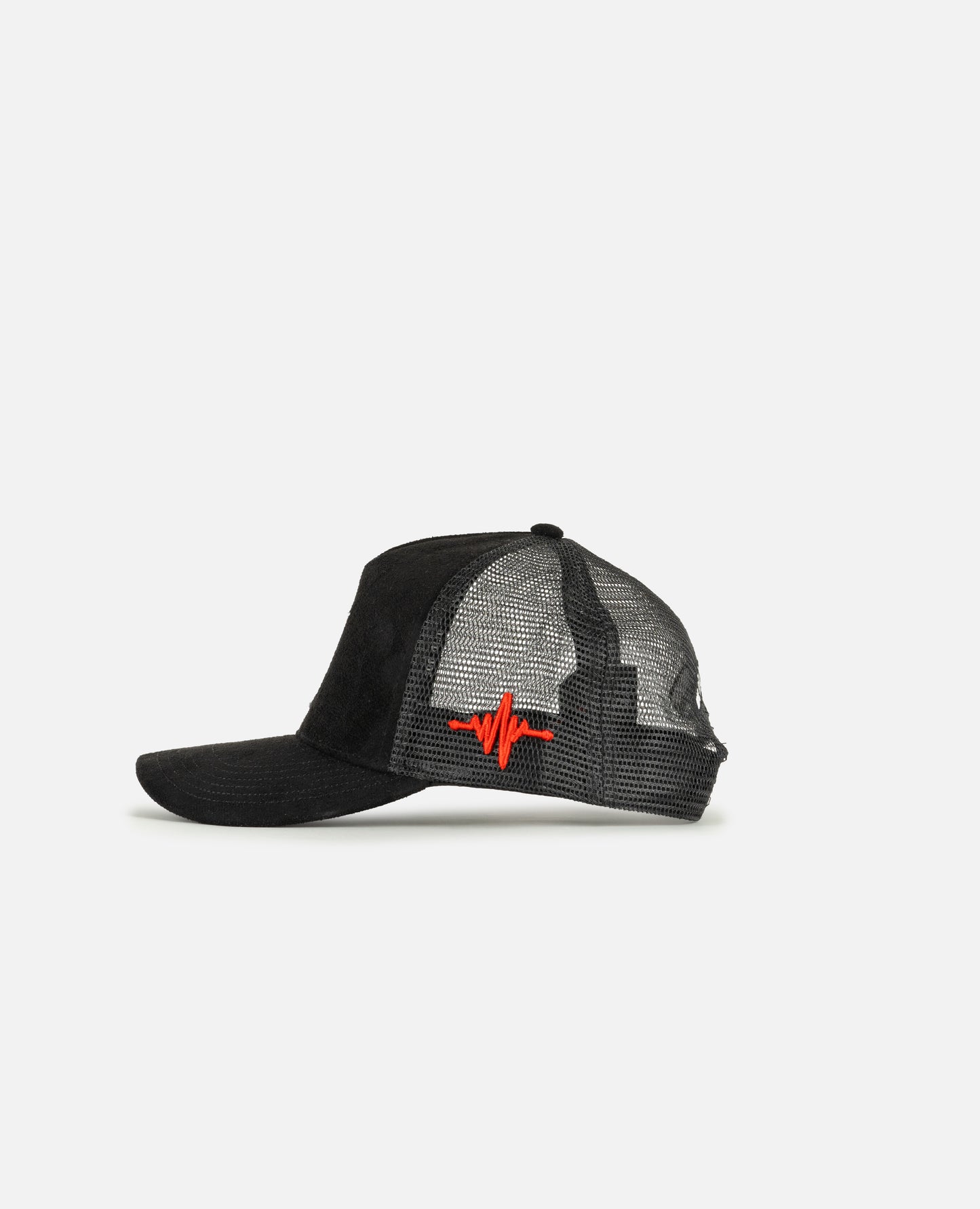 Trucker Hat - Suede - All Black
