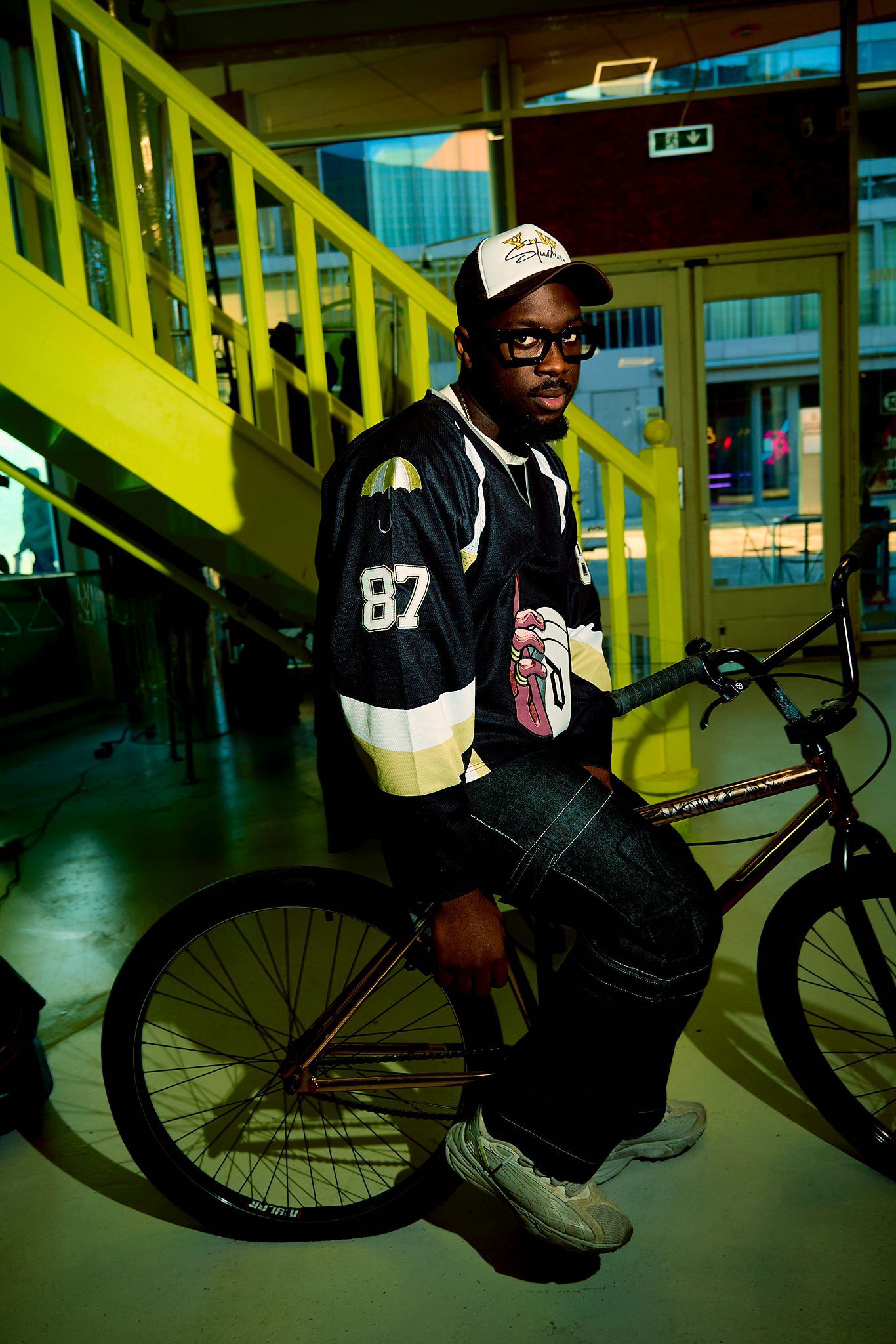 T-shirt - Pre Game 87 Jersey - Black