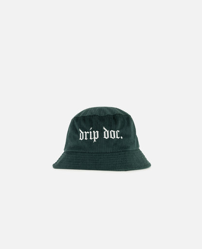 Bucket Hat - Corderoy - Forest Green