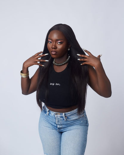 Crop Top - Essential - Black