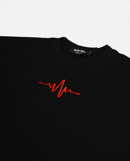 T-shirt - Chale No Pressure - Black