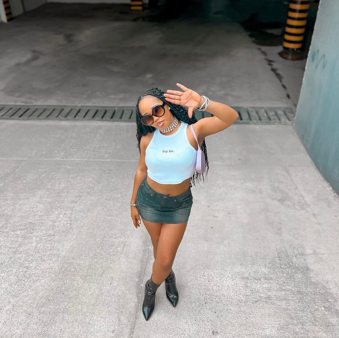 Crop Top - Essential - White